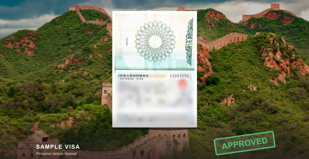 China Tourist Visa