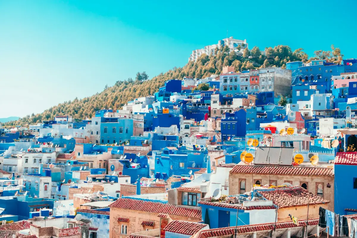 Morocco Sticker Visa