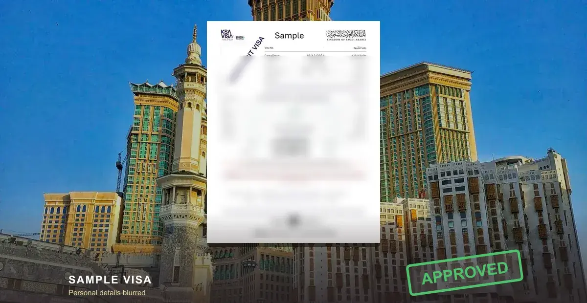 Saudi Tourist e-Visa (1 Year)