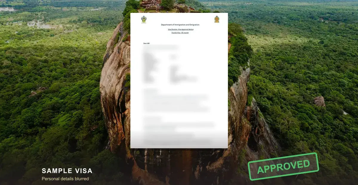Sri Lanka e-Visa (ETA)